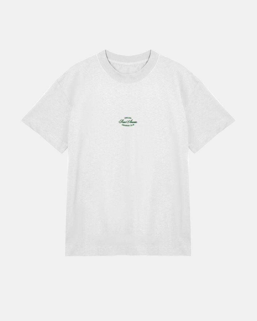 The Essential Club Tee  | White