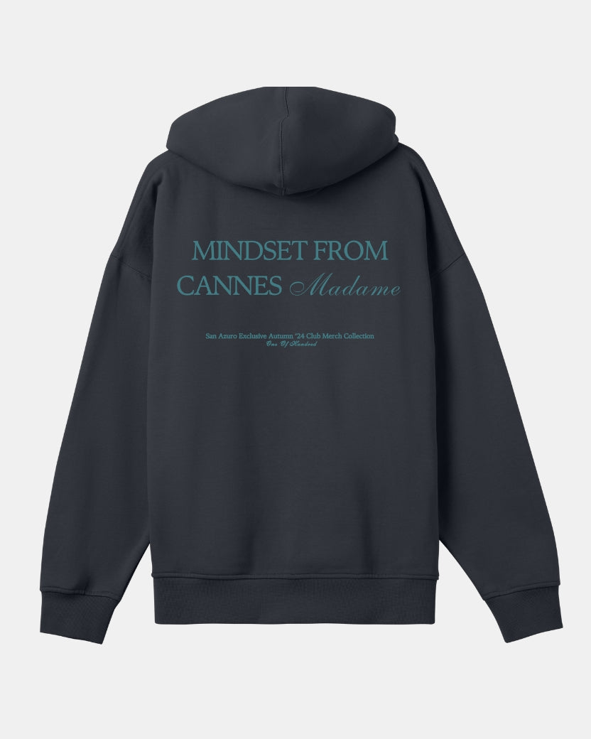 The Cannes Hoodie | Off Black