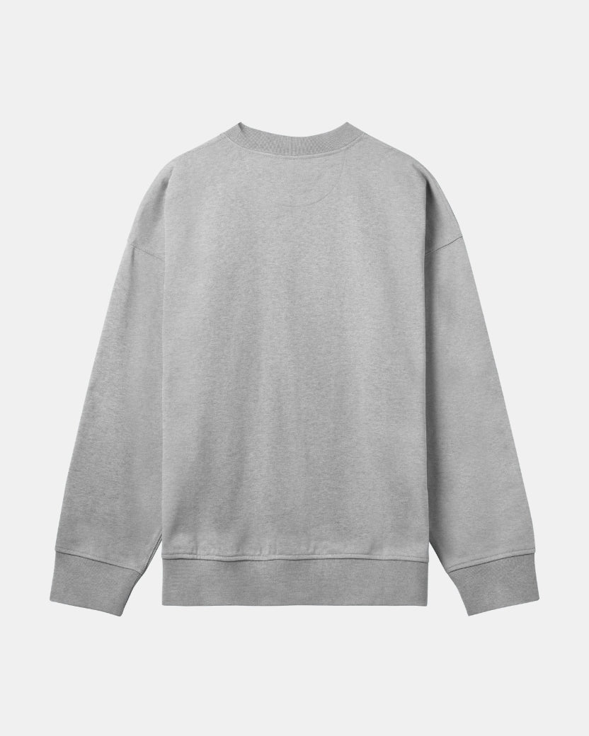 The Essential Script Sweater | Grey